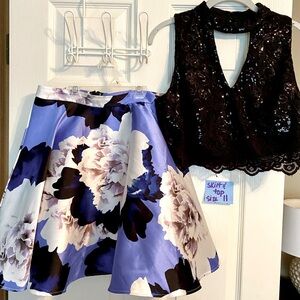 Two piece party dress